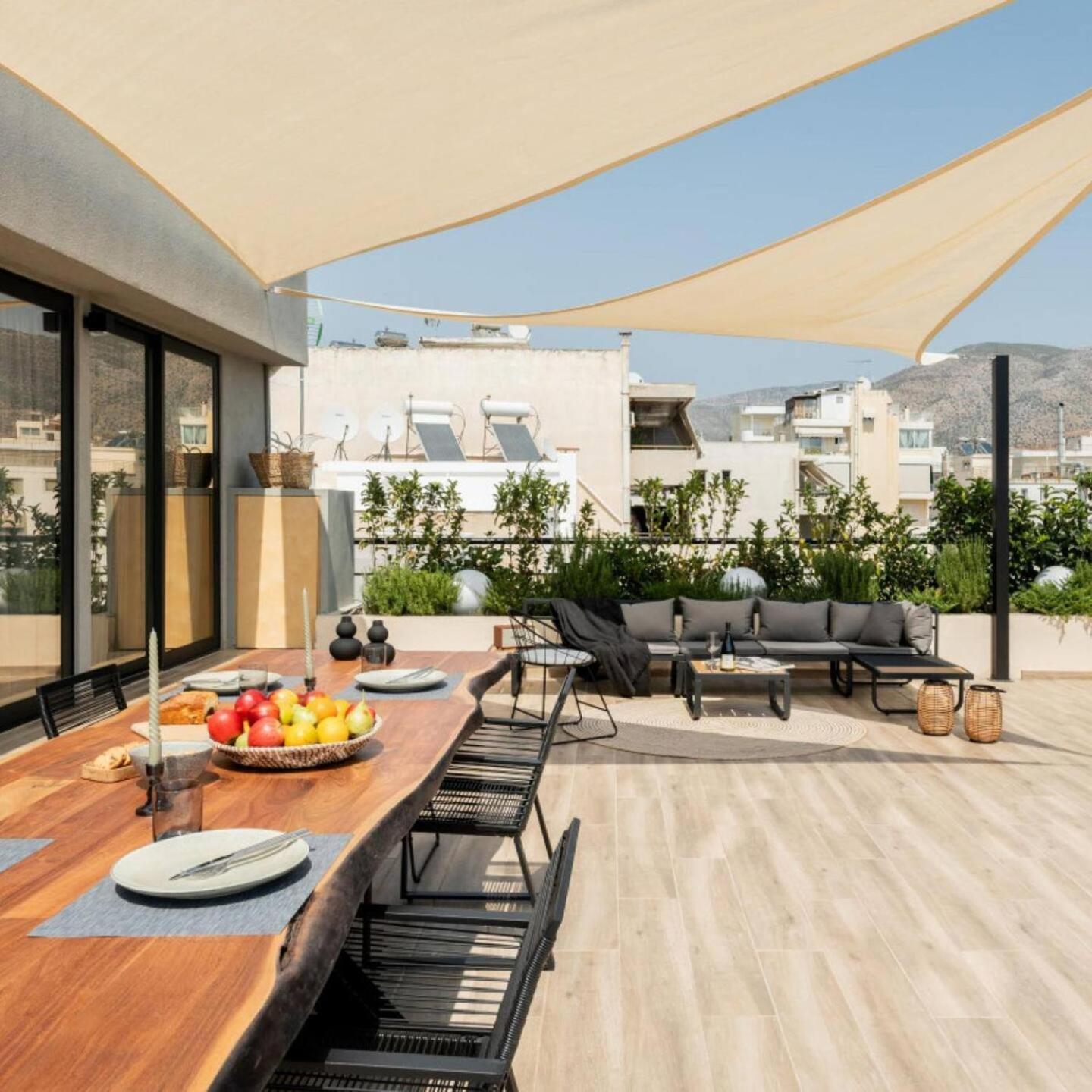 5Bd Luxury Penthouse With Sea View Apartman Athén Kültér fotó