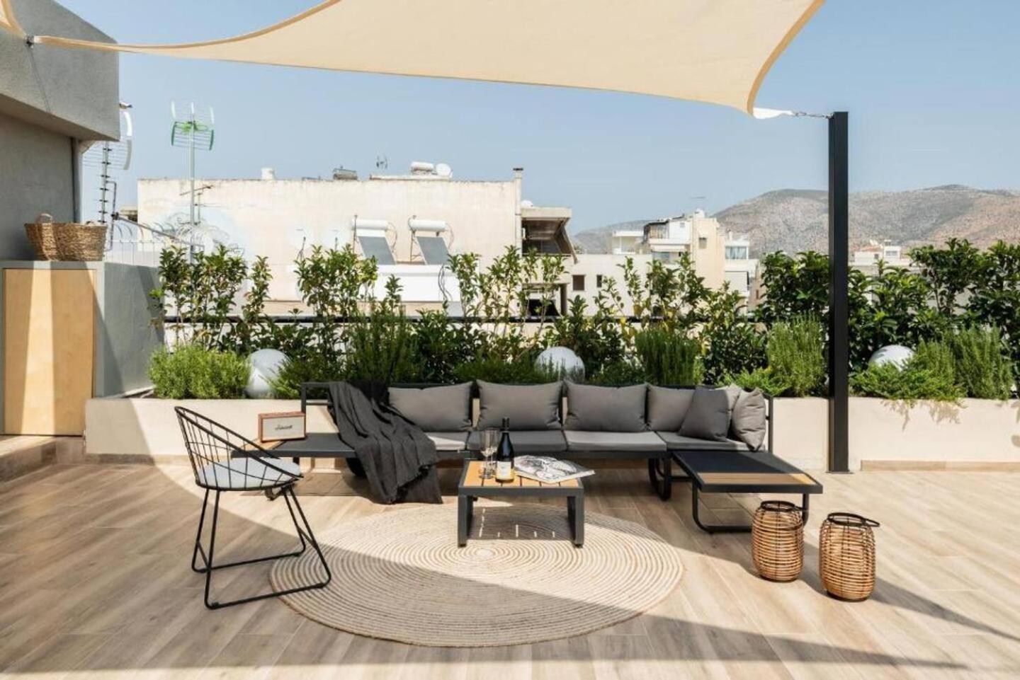 5Bd Luxury Penthouse With Sea View Apartman Athén Kültér fotó