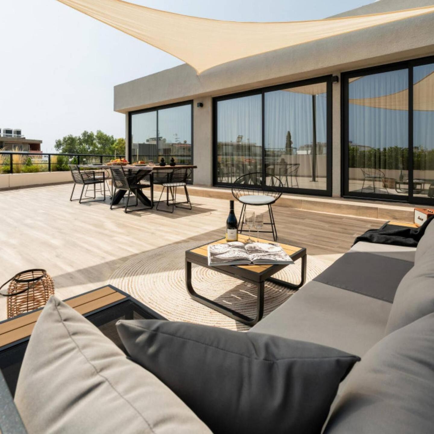 5Bd Luxury Penthouse With Sea View Apartman Athén Kültér fotó
